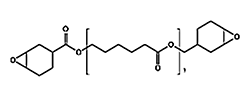 3,4-環(huán)氧環(huán)己基甲基-3',4’-環(huán)氧環(huán)己基甲酸酯和己內(nèi)酯的聚合產(chǎn)物（1:3）